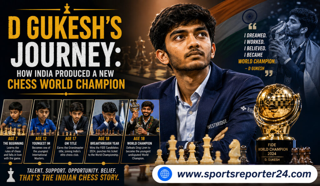 D Gukesh journey