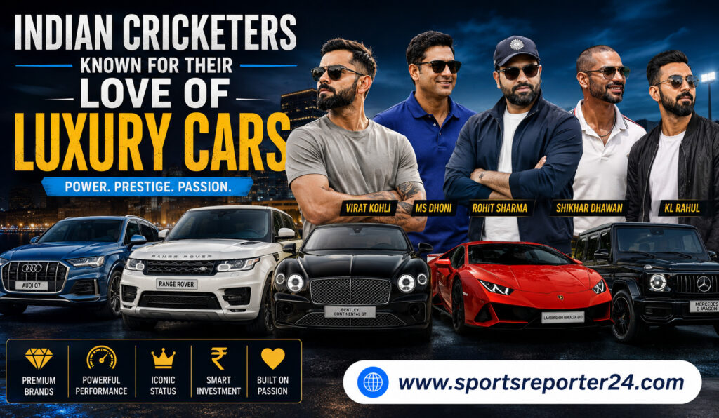 Indian cricketers luxury cars