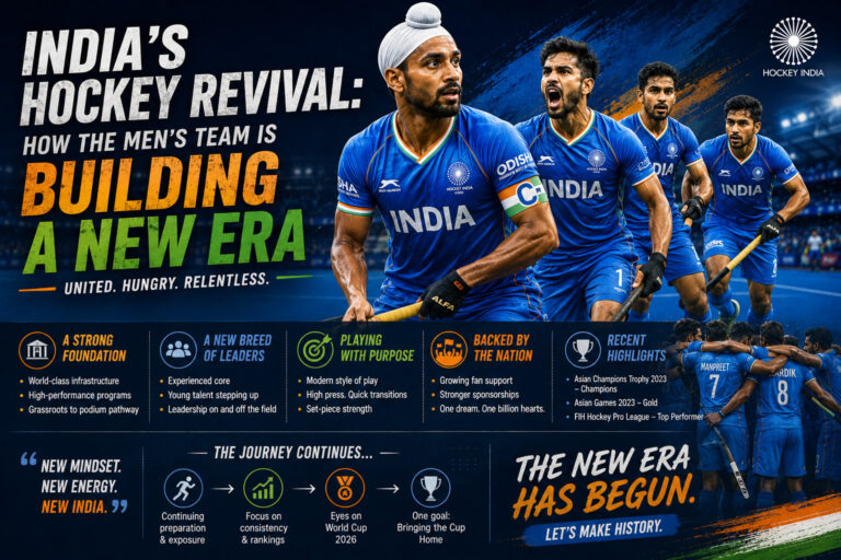 India’s Hockey Revival How the Men’s Team Is Building a New Era
