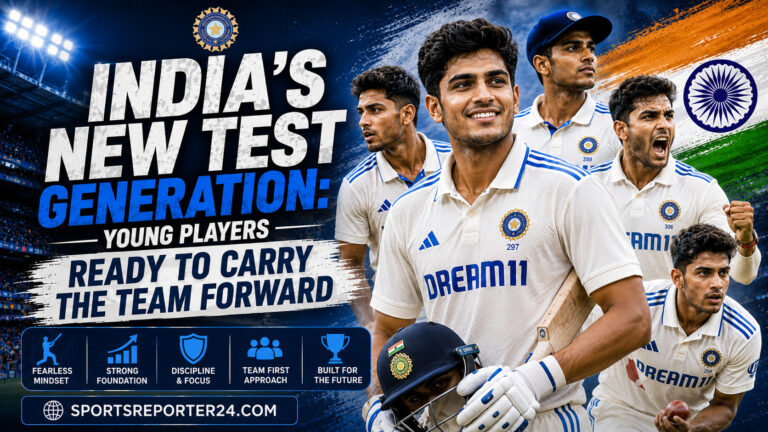 India's New Test Generation