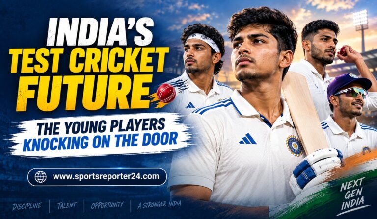 India’s Test Cricket Future The Young Players Knocking on the Door