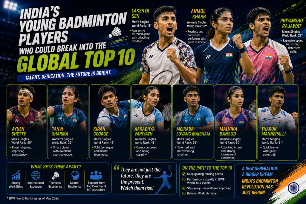 India’s Young Badminton Players Who Could Break Into the Global Top 10