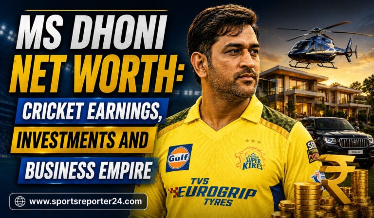 MS Dhoni Net Worth Cricket Earnings,
