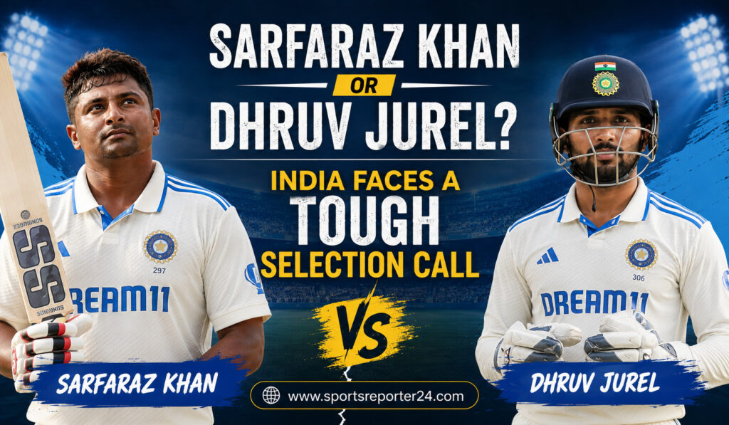Sarfaraz Khan vs Dhruv Jurel