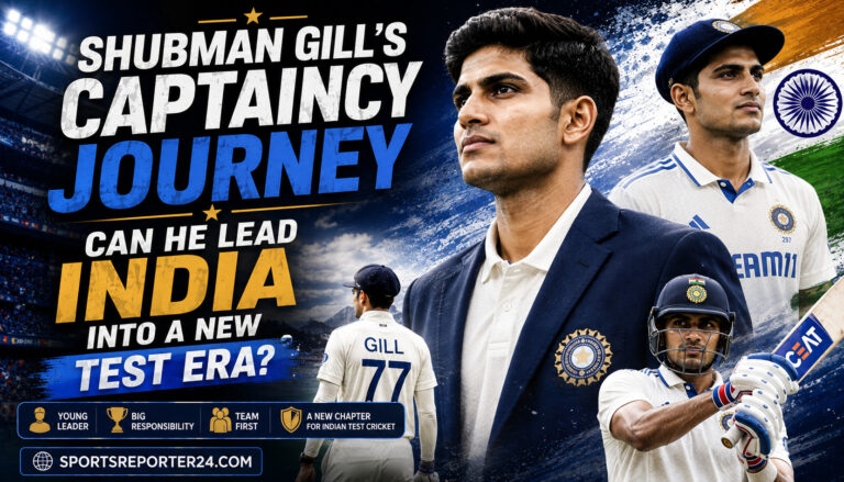 Shubman Gill Captaincy Journey