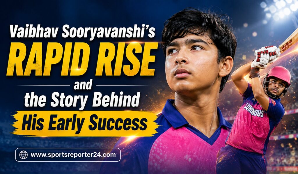 Vaibhav Sooryavanshi’s Rapid Rise andEarly Success