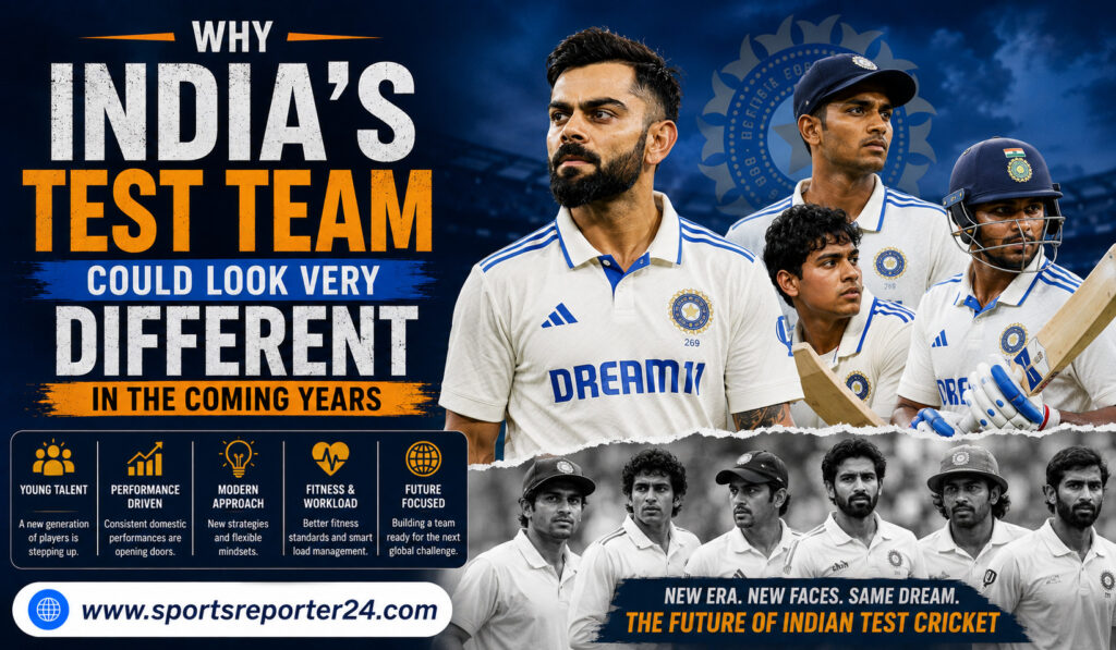 India Test team future