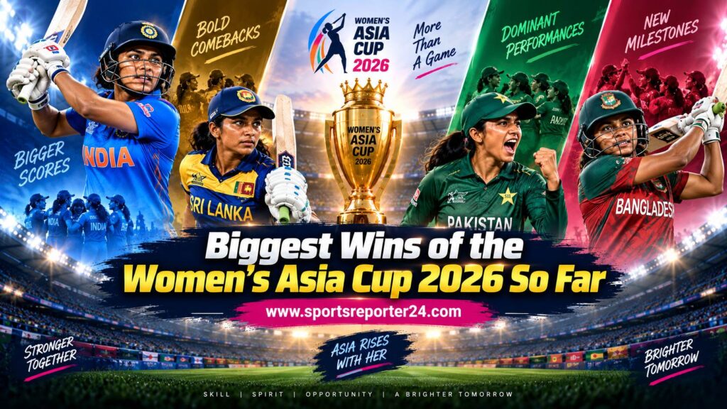 Biggest Wins of the Women’s Asia Cup 2026 So Far