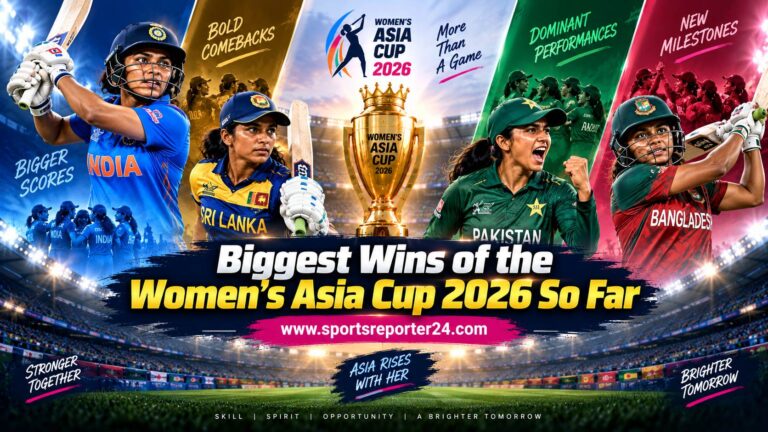 Biggest Wins of the Women’s Asia Cup 2026 So Far