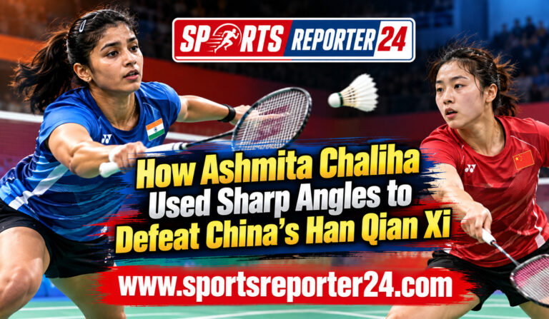How Ashmita Chaliha Used Sharp Angles to Defeat China Han Qian Xi