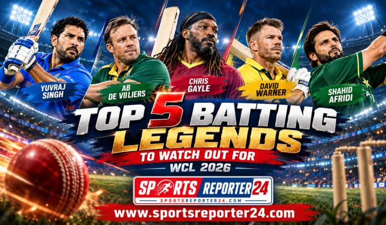 Top 5 Batting Legends to Watch Out for in World Championship of Legends 2026